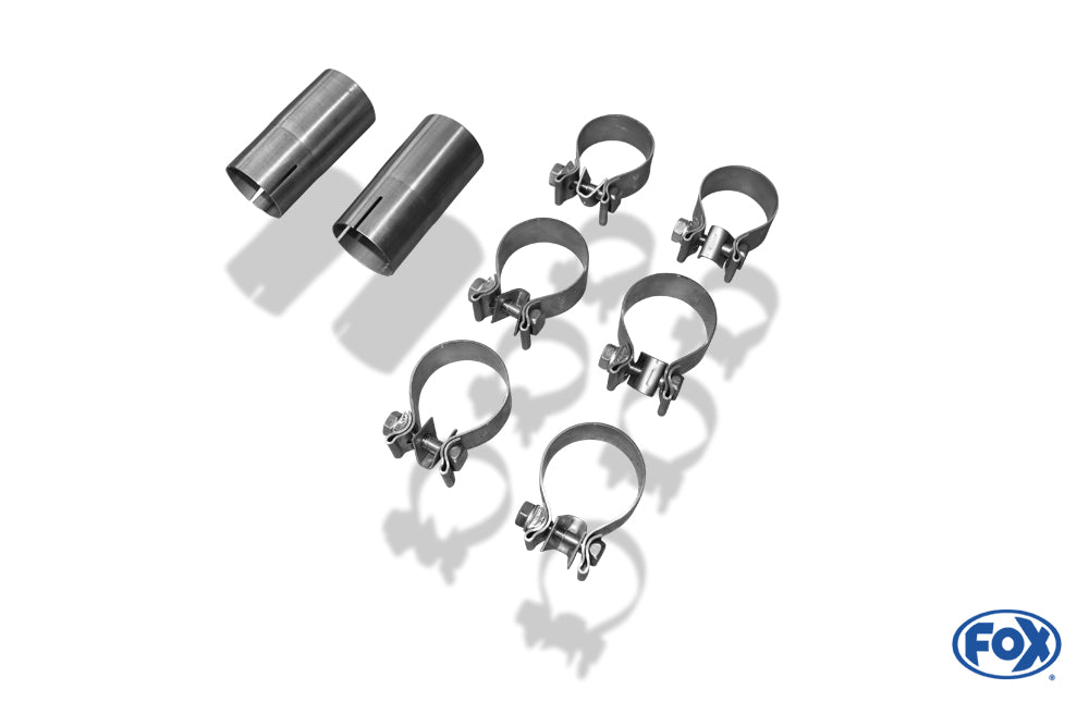 Jaguar XK8/ XKR Typ QEV/ QDV Endschalldämpfer rechts/links Ø63,5 - 115x85 Typ 38 rechts/links