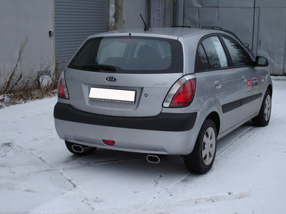Kia Rio II Endschalldämpfer Ausgang rechts/links - 135x80 Typ 53 rechts/links