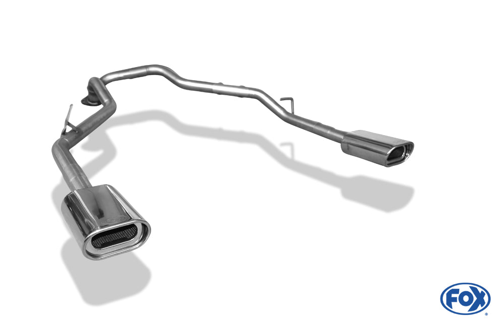 Kia Sorento Typ JC Facelift Endrohrgeweih Ausgang rechts/links  - 135x80 Typ 53 rechts/links