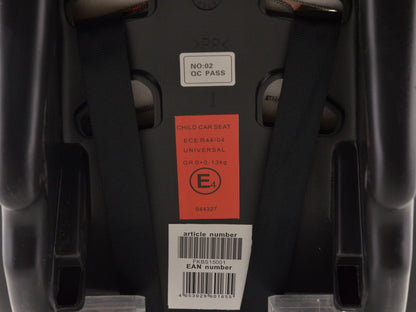 Kinderautositz Babyschale Autositz schwarz/weiß/pink Gruppe 0+, 0-13 kg