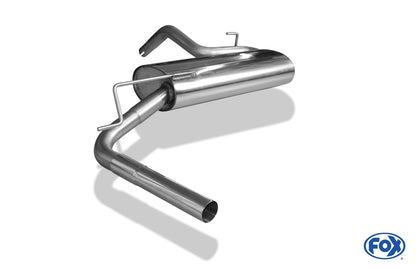 Lada Niva 4x4 Endschalldämpfer quer Ausgang links - 1x45 Typ 10 links