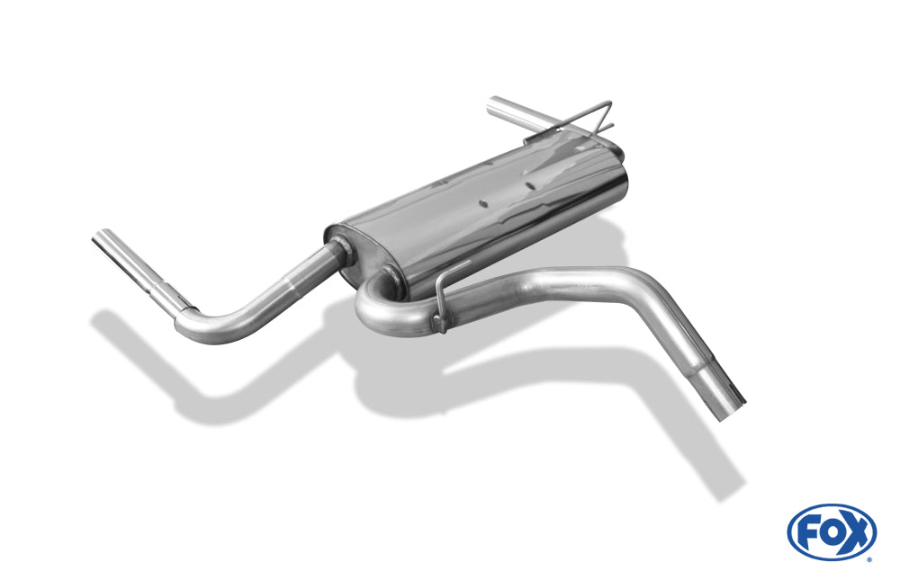 Lada Niva 4x4 Endschalldämpfer quer Ausgang rechts/links - 1x45 Typ 10 rechts/links