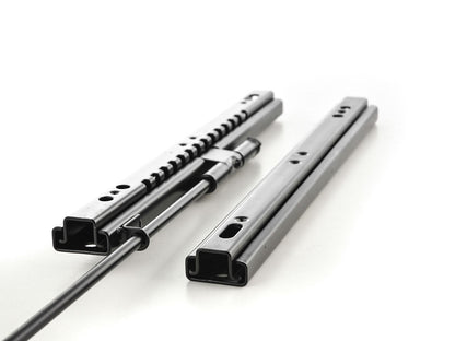 Laufschienen für Oldtimersitze universal mit Verstellhebel