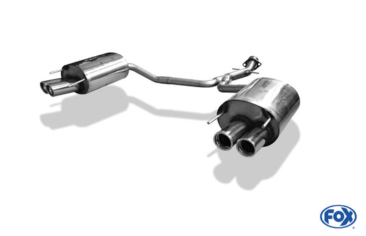 Lexus IS 250 Endschalldämpfer rechts/links - 2x80 Typ 17 rechts/links