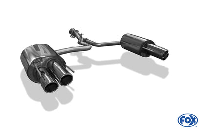 Lexus IS F Endschalldämpfer rechts/links - 2x90 Typ 16 rechts/links