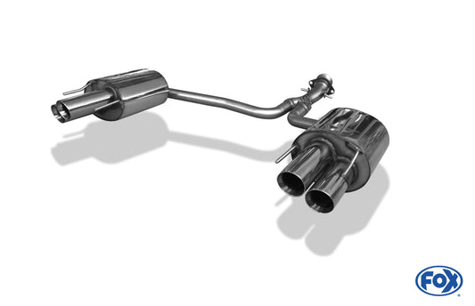 Lexus IS F Endschalldämpfer rechts/links - 2x90 Typ 25 rechts/links