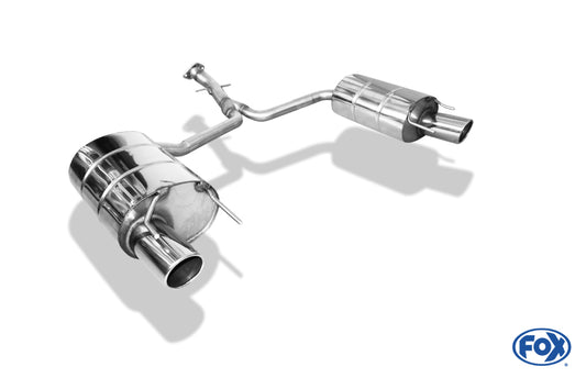 Lexus IS 250 Endschalldämpfer rechts/links einflutig - 1x100 Typ 16 rechts/links