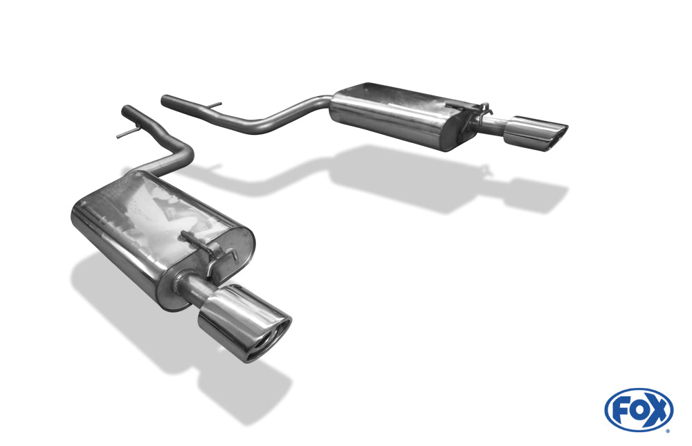 Lexus LS 430 Endschalldämpfer Ausgang rechts/links - 115x85 Typ 33 rechts/links