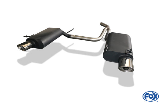 Lexus RX 300 - XU1 Endschalldämpfer Ausgang rechts/links  - 115x85 Typ 33 rechts/links