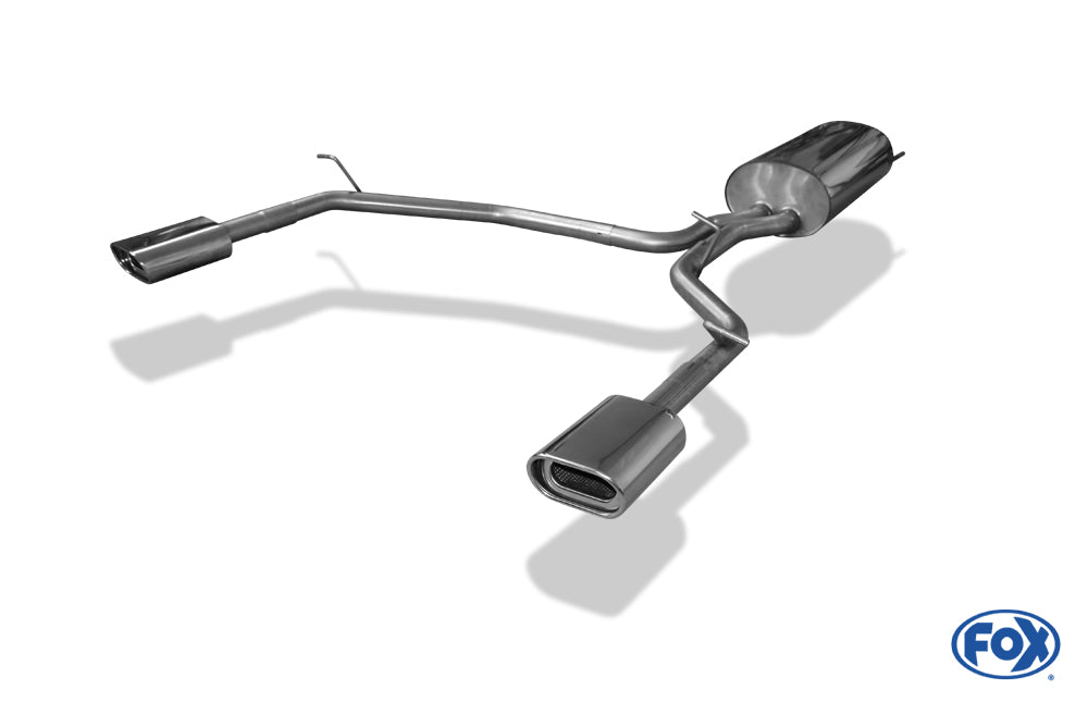 Lexus RX 300/ 350 XU3 Endschalldämpfer Ausgang rechts/links - 135x80 Typ 53 rechts/links