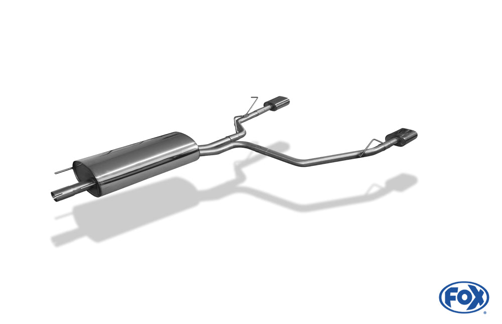 Lexus RX 300/ 350 XU3 Endschalldämpfer Ausgang rechts/links - 135x80 Typ 53 rechts/links