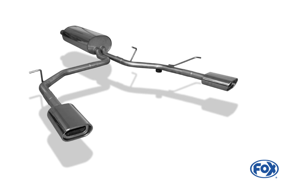 Lexus RX 300/ 350 XU3 Endschalldämpfer Ausgang rechts/links - 135x80 Typ 53 rechts/links