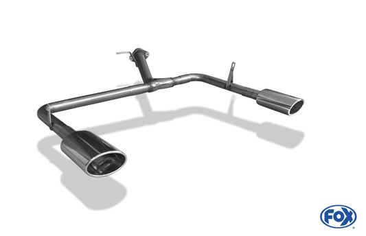 Lexus RX450H Endrohrsystem rechts/links passend auf original Endschalldämpfer - 140x90 Typ 32 rechts/links