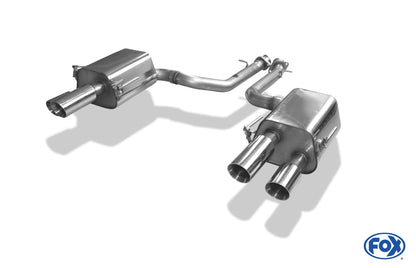 Lexus RC F Endschalldämpfer rechts/links - 2x80 Typ 25 rechts/links