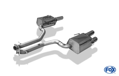 Lexus RC F Endschalldämpfer rechts/links - 2x80 Typ 25 rechts/links