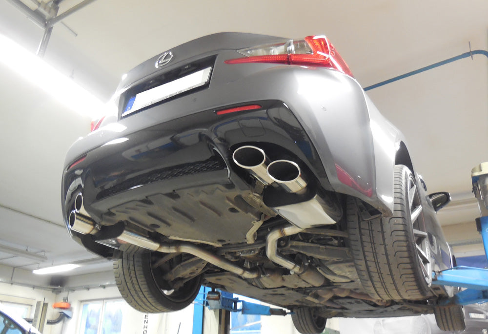Lexus RC F Endschalldämpfer rechts/links - 2x115x85 Typ 38 rechts/links