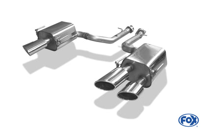 Lexus RC F Endschalldämpfer rechts/links - 2x115x85 Typ 38 rechts/links