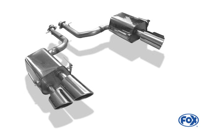 Lexus RC F Endschalldämpfer rechts/links - 2x115x85 Typ 38 rechts/links