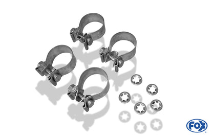 Lexus RC F Endschalldämpfer rechts/links - 2x115x85 Typ 38 rechts/links