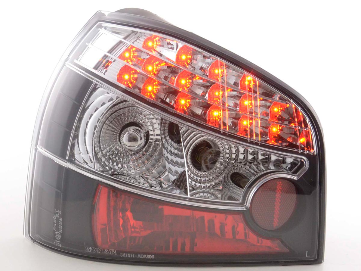 LED Rückleuchten Set Audi A3 Typ 8L Bj. 96-02 schwarz