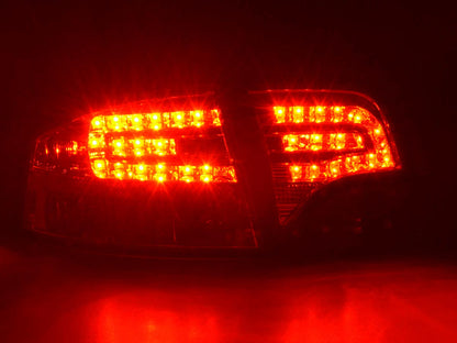 LED Rückleuchten Set Audi A4 Limousine Typ 8E Bj. 04-07 chrom