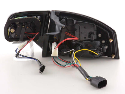 LED Rückleuchten Set Audi A4 Limousine Typ 8E Bj. 04-07 chrom