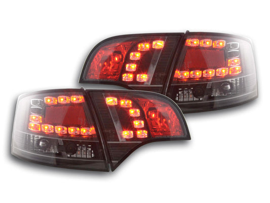 LED Rückleuchten Set Audi A4 Avant Typ 8E Bj. 04-08 schwarz