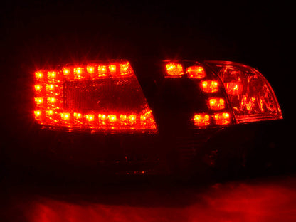 LED Rückleuchten Set Audi A4 Avant Typ 8E Bj. 04-08 rot/schwarz