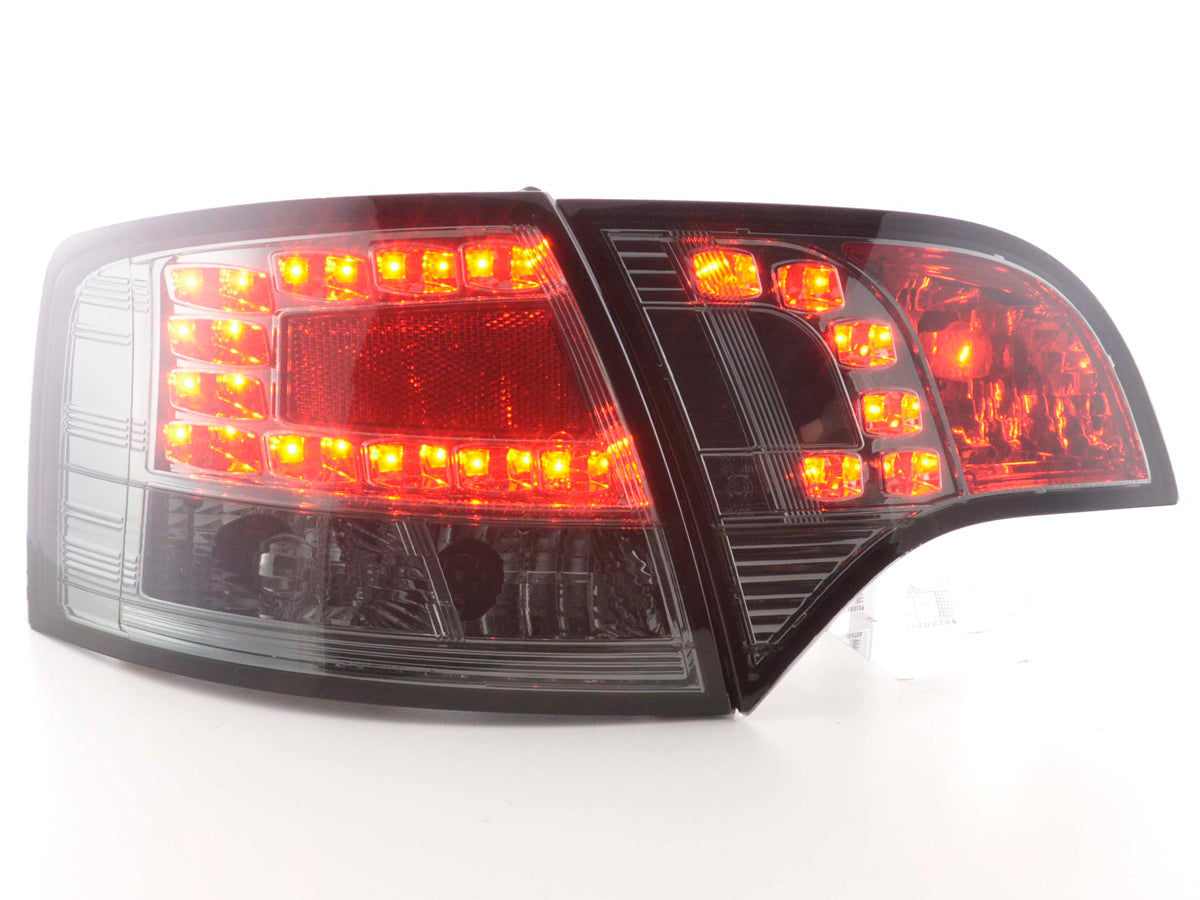 LED Rückleuchten Set Audi A4 Avant Typ 8E Bj. 04-08 schwarz