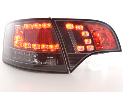 LED Rückleuchten Set Audi A4 Avant Typ 8E Bj. 04-08 schwarz