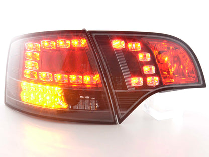 LED Rückleuchten Set Audi A4 Avant Typ 8E Bj. 04-08 schwarz
