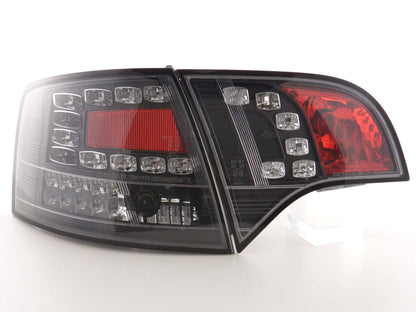 LED Rückleuchten Set Audi A4 Avant Typ 8E Bj. 04-08 schwarz