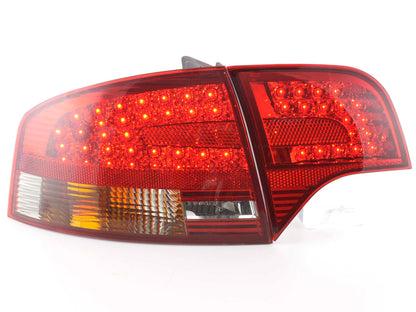 LED Rückleuchten Set Audi A4 B7 8E Limousine Bj. 04-07 rot/schwarz