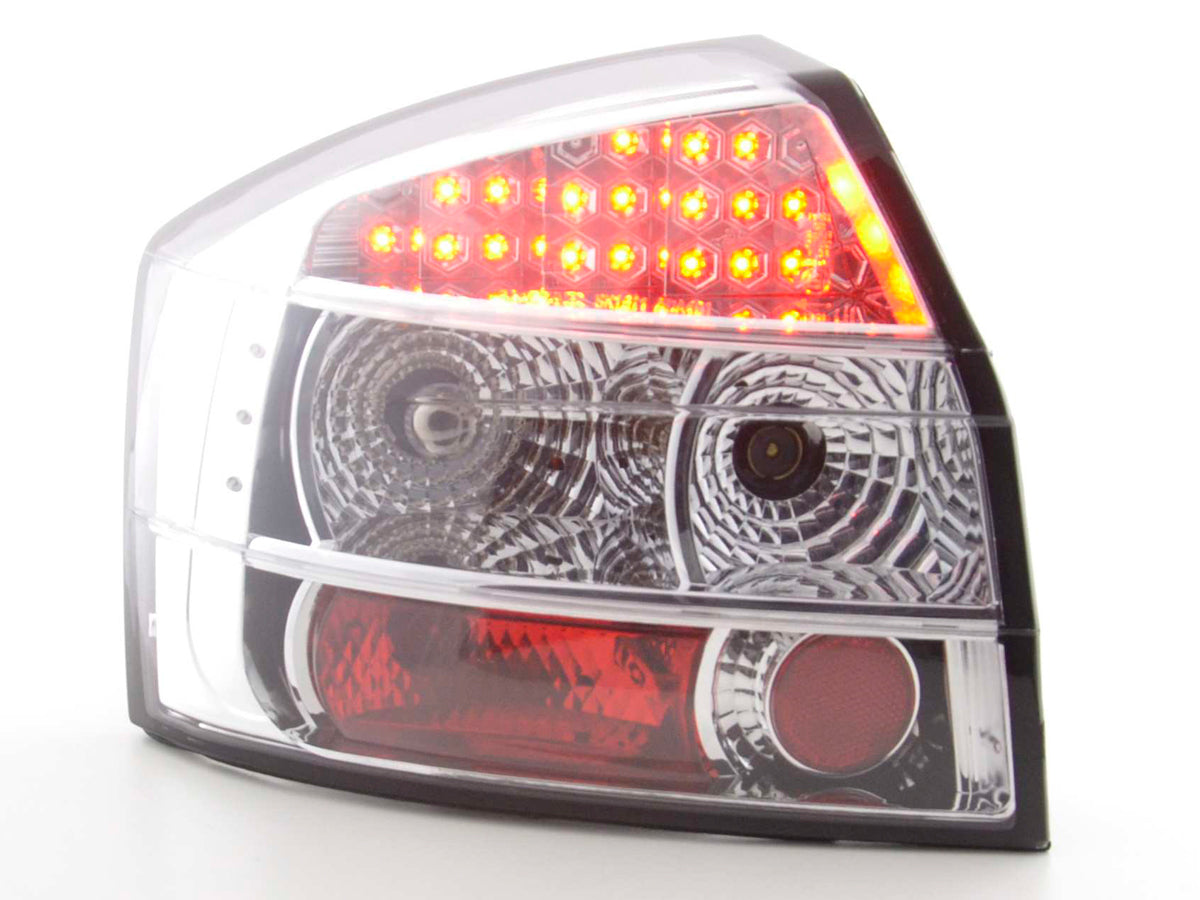 LED Rückleuchten Set Audi A4 Typ 8E Bj. 01-03 chrom