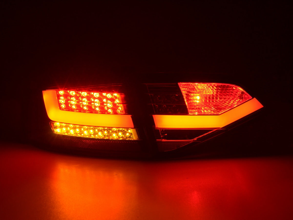 LED Rückleuchten Set Lightbar Audi A4 B8 8K Limo Bj. 07-11 rot/klar