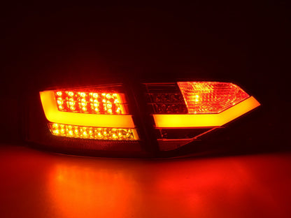 LED Rückleuchten Set Audi A4 B8 8K Limo Bj. 07-11 chrom