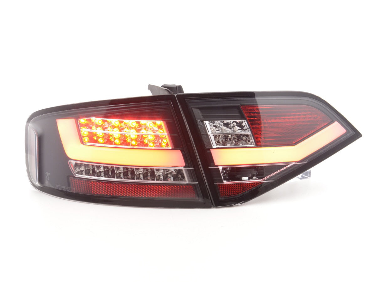 LED Rückleuchten Set Audi A4 B8 8K Limo Bj. 07-11 schwarz