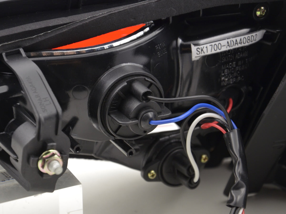 LED Rückleuchten Set Audi A4 B8 8K Limo Bj. 07-11 schwarz