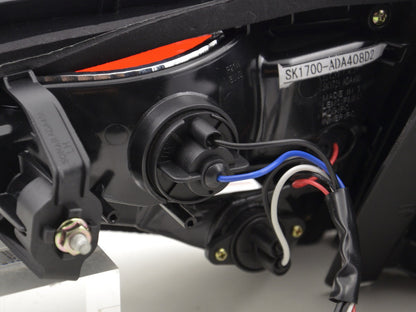 LED Rückleuchten Set Audi A4 B8 8K Limo Bj. 07-11 schwarz