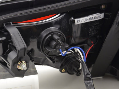 LED Rückleuchten Set Audi A4 B8 8K Limo Bj. 07-11 schwarz