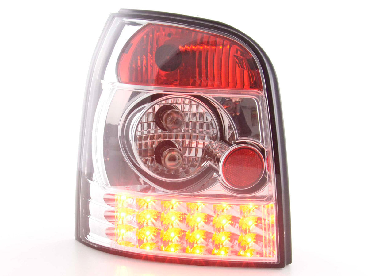 LED Rückleuchten Set Audi A4 Avant Typ B5 Bj. 95-00 chrom