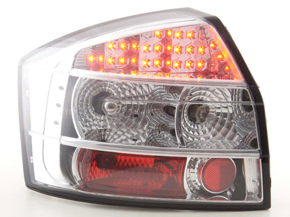 LED Rückleuchten Set Audi A4 Limousine Typ 8E Bj. 01-04 chrom