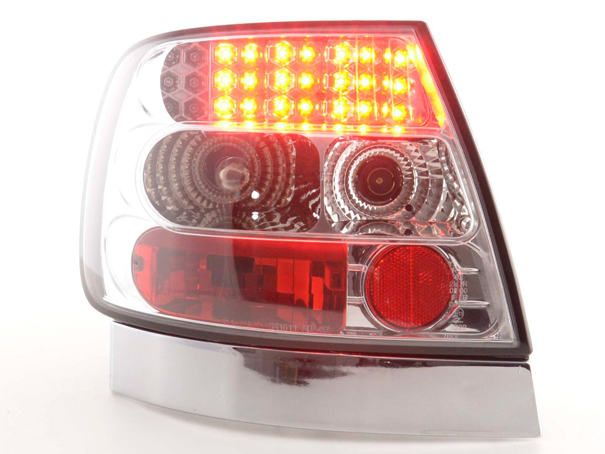 LED Rückleuchten Set Audi A4 Limousine Typ B5 Bj. 95-00 chrom