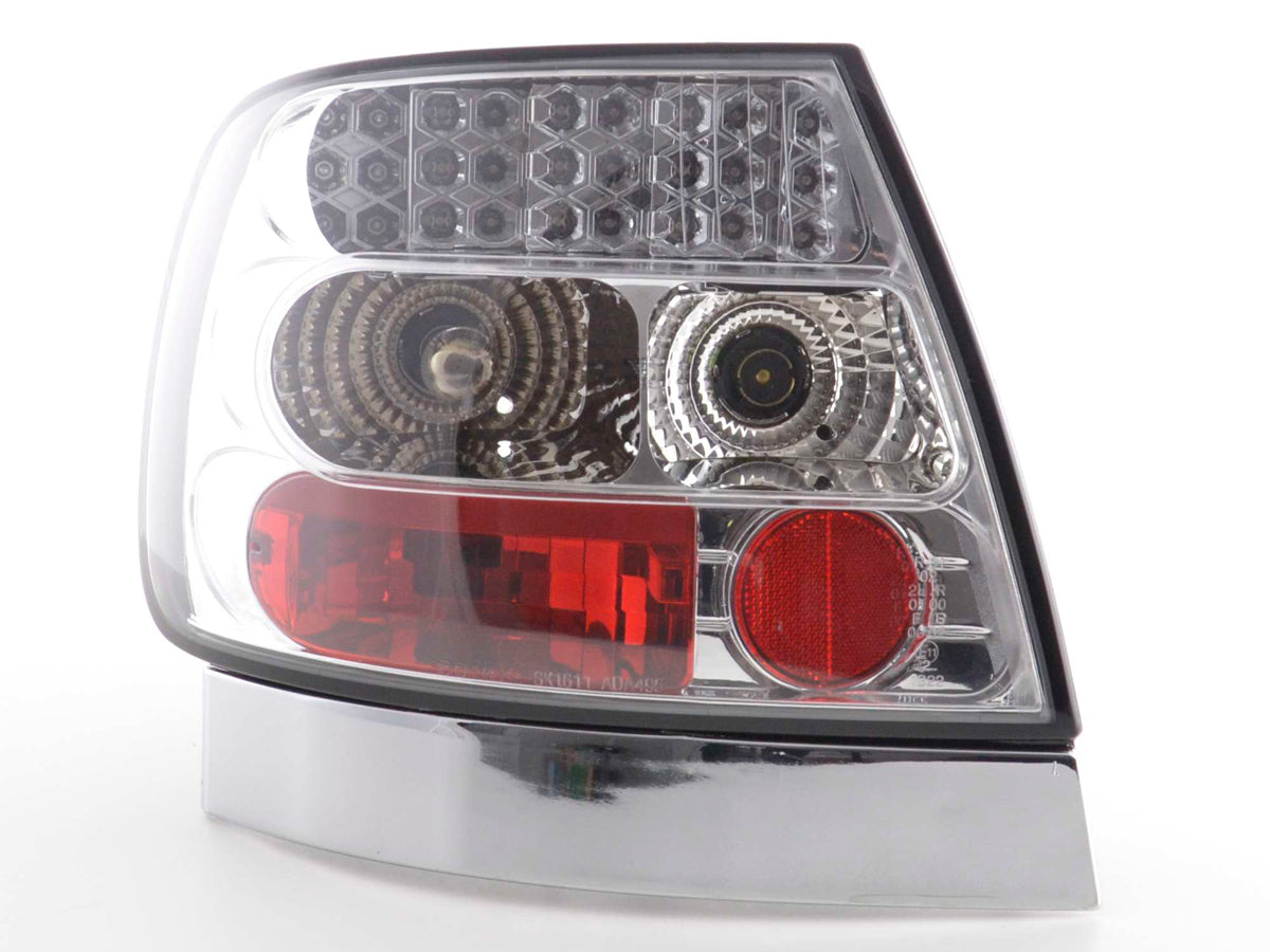 LED Rückleuchten Set Audi A4 Limousine Typ B5 Bj. 95-00 chrom