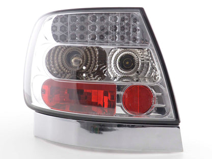 LED Rückleuchten Set Audi A4 Limousine Typ B5 Bj. 95-00 chrom