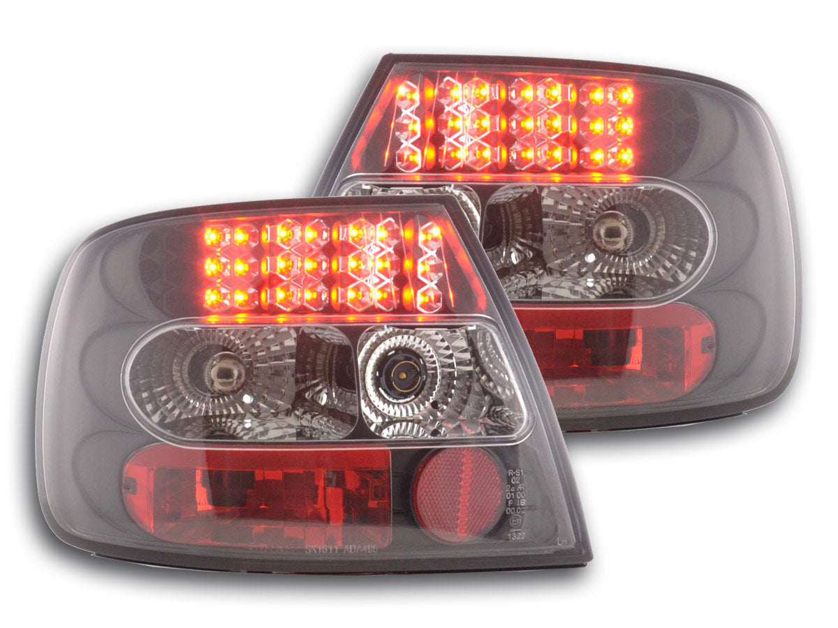LED Rückleuchten Set Audi A4 Limousine Typ B5 Bj. 95-00 schwarz
