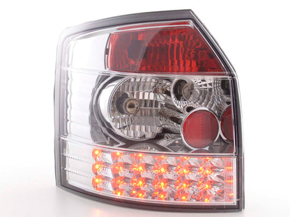 LED Rückleuchten Set Audi A4 Avant Typ 8E Bj. 01-04 chrom