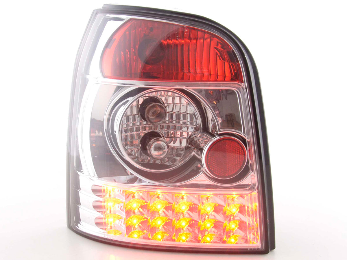 LED Rückleuchten Set Audi A4 Avant Typ B5 Bj. 95-00 chrom