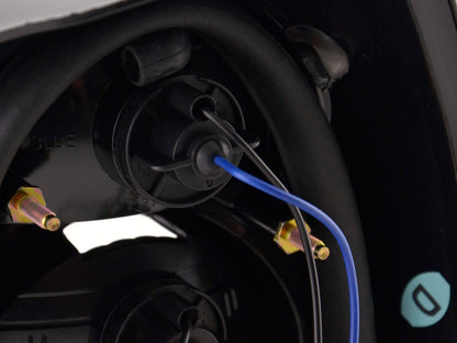 LED Rückleuchten Set Audi A4 Avant Typ B5 Bj. 95-00 chrom