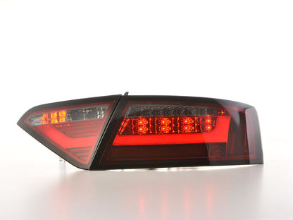 LED Rückleuchten Set Lightbar Audi A5 8T Coupe/Sportback Bj. 07-11 rot/schwarz